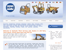 Tablet Screenshot of hydraulicplantservices.com